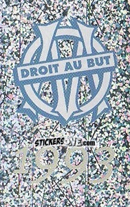 Sticker Ecusson Olympique de Marseille 1993 - Olympique De Marseille 2011-2012 n. 11 - Panini