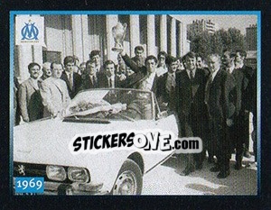 Sticker En 1969 - Olympique De Marseille 2011-2012 - Panini