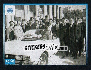 Figurina En 1969 - Olympique De Marseille 2011-2012 - Panini