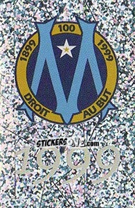 Cromo Ecusson Olympique de Marseille 1999 - Olympique De Marseille 2011-2012 - Panini