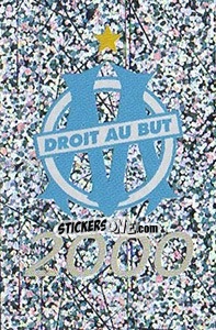 Cromo Ecusson Olympique de Marseille 2000