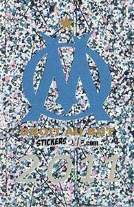 Cromo Ecusson Olympique de Marseille 2011 - Olympique De Marseille 2011-2012 - Panini