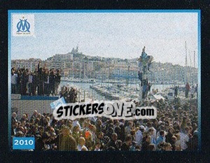 Sticker Coupe de la Ligue en 2010 - Olympique De Marseille 2011-2012 - Panini