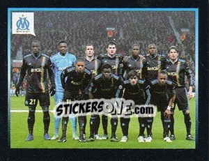 Sticker En UEFA Champions League - Olympique De Marseille 2011-2012 - Panini