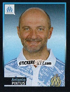 Figurina Antonio Pintus - Olympique De Marseille 2011-2012 - Panini