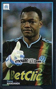 Sticker Steve Mandanda - Olympique De Marseille 2011-2012 n. 33 - Panini