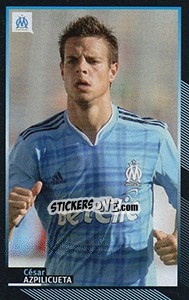 Sticker César Azpilicueta - Olympique De Marseille 2011-2012 n. 37 - Panini