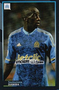 Cromo Souleymane Diawara - Olympique De Marseille 2011-2012 n. 41 - Panini