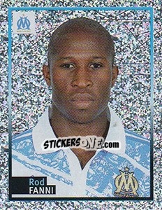 Cromo Rod Fanni (portrait) - Olympique De Marseille 2011-2012 - Panini