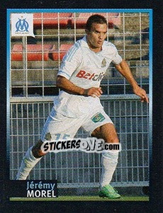 Sticker Jérémy Morel - Olympique De Marseille 2011-2012 n. 47 - Panini