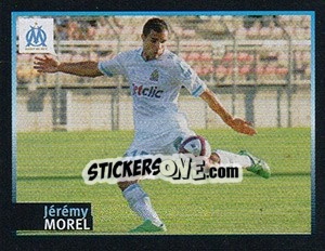 Sticker Jérémy Morel - Olympique De Marseille 2011-2012 n. 48 - Panini