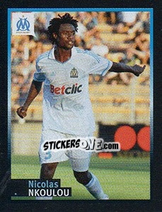 Cromo Nicolas Nkoulou - Olympique De Marseille 2011-2012 - Panini