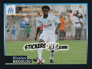 Sticker Nicolas Nkoulou - Olympique De Marseille 2011-2012 n. 52 - Panini