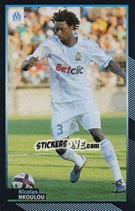 Cromo Nicolas Nkoulou - Olympique De Marseille 2011-2012 - Panini