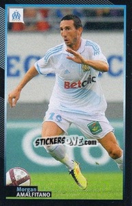 Cromo Morgan Amalfitano - Olympique De Marseille 2011-2012 - Panini