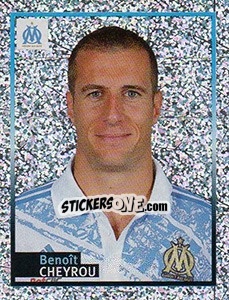 Sticker Benoît Cheyrou (portrait) - Olympique De Marseille 2011-2012 - Panini
