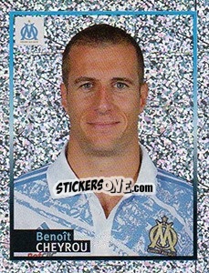 Sticker Benoît Cheyrou (portrait) - Olympique De Marseille 2011-2012 n. 58 - Panini