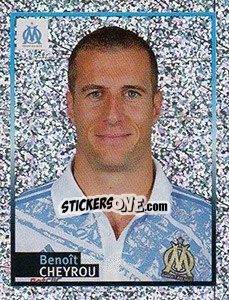 Cromo Benoît Cheyrou (portrait) - Olympique De Marseille 2011-2012 - Panini