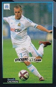 Sticker Benoît Cheyrou - Olympique De Marseille 2011-2012 n. 61 - Panini