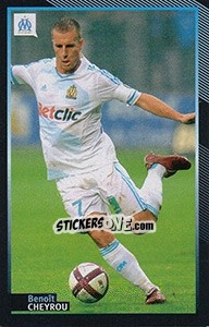 Figurina Benoît Cheyrou - Olympique De Marseille 2011-2012 - Panini