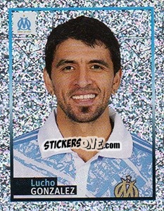 Figurina Lucho Gonzalez (portrait) - Olympique De Marseille 2011-2012 - Panini