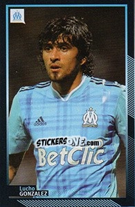 Figurina Lucho Gonzalez - Olympique De Marseille 2011-2012 - Panini