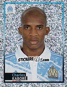 Sticker Charles Kaboré (portrait) - Olympique De Marseille 2011-2012 - Panini