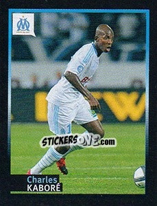 Sticker Charles Kaboré - Olympique De Marseille 2011-2012 - Panini