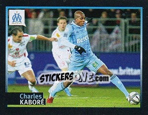 Figurina Charles Kaboré - Olympique De Marseille 2011-2012 n. 72 - Panini