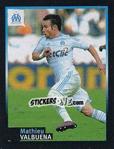 Sticker Mathieu Valbuena - Olympique De Marseille 2011-2012 n. 79 - Panini