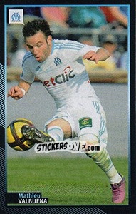 Cromo Mathieu Valbuena - Olympique De Marseille 2011-2012 - Panini