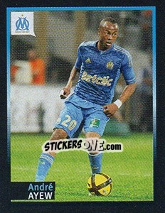 Sticker André Ayew - Olympique De Marseille 2011-2012 n. 83 - Panini