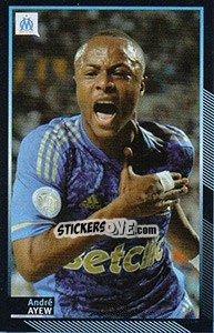 Cromo André Ayew - Olympique De Marseille 2011-2012 - Panini