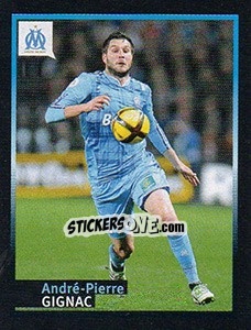Sticker André-Pierre Gignac - Olympique De Marseille 2011-2012 n. 87 - Panini