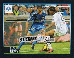 Sticker Loïc Rémy - Olympique De Marseille 2011-2012 n. 92 - Panini