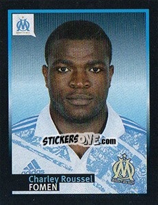 Figurina Charley Roussel Fomen - Olympique De Marseille 2011-2012 n. 95 - Panini