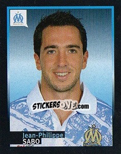 Cromo Jean-Philippe Sabo - Olympique De Marseille 2011-2012 - Panini