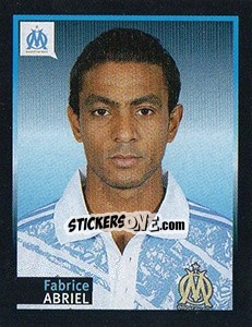 Sticker Fabrice Abriel - Olympique De Marseille 2011-2012 - Panini