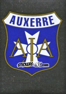 Sticker Écusson d'Auxerre - FOOT 1996-1997 - Panini