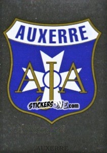Sticker Écusson d'Auxerre - FOOT 1996-1997 n. 1 - Panini