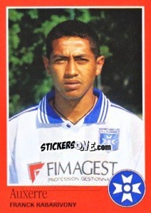 Figurina Franck Rabarivony - FOOT 1996-1997 n. 5 - Panini