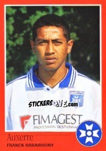 Figurina Franck Rabarivony - FOOT 1996-1997 - Panini