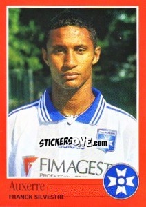 Cromo Franck Sylvestre - FOOT 1996-1997 n. 6 - Panini