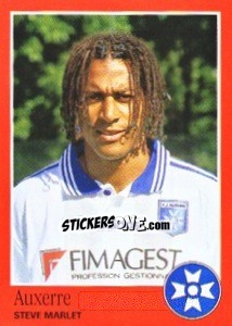 Sticker Steve Marlet - FOOT 1996-1997 - Panini