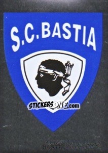 Sticker Écusson de Bastia - FOOT 1996-1997 n. 16 - Panini