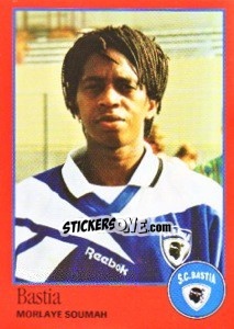 Sticker Morlaye Soumah - FOOT 1996-1997 n. 21 - Panini