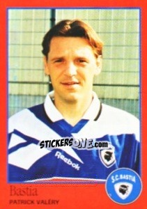 Cromo Patrick Valéry - FOOT 1996-1997 - Panini