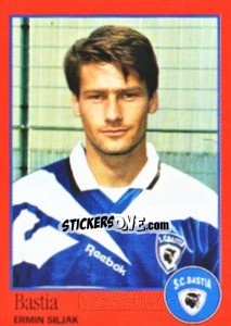 Sticker Ermin Siljak - FOOT 1996-1997 - Panini