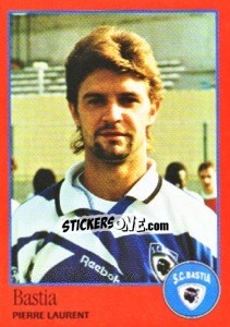 Sticker Pierre Laurent - FOOT 1996-1997 - Panini