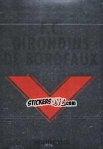Sticker Écusson de Bordeaux - FOOT 1996-1997 - Panini